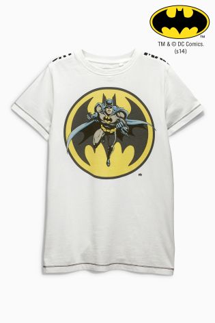 Ecru Batman&reg; T-Shirt (3-14yrs)